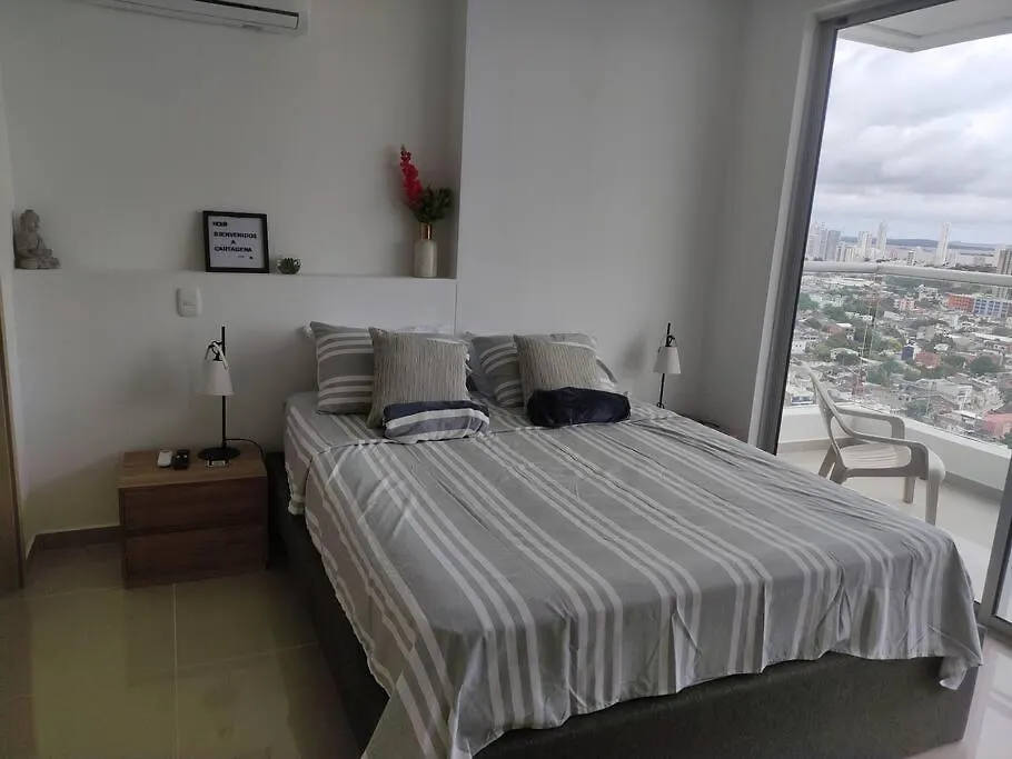 Apartamento Cartagena 180, Vista Espectacular 0*,