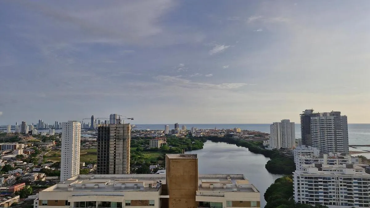 Apartamento Cartagena 180, Vista Espectacular Appartamento